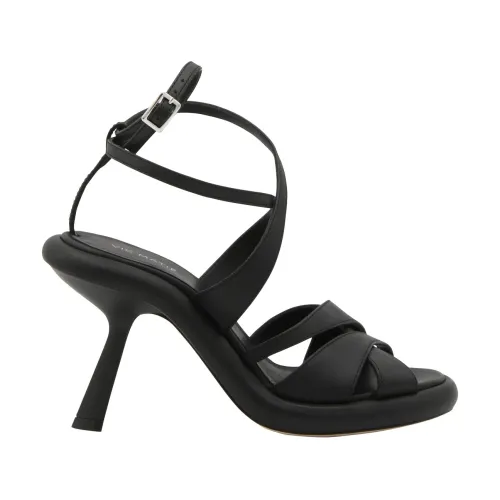Vic Matié , Black High Heel Sandals ,Black female, Sizes: