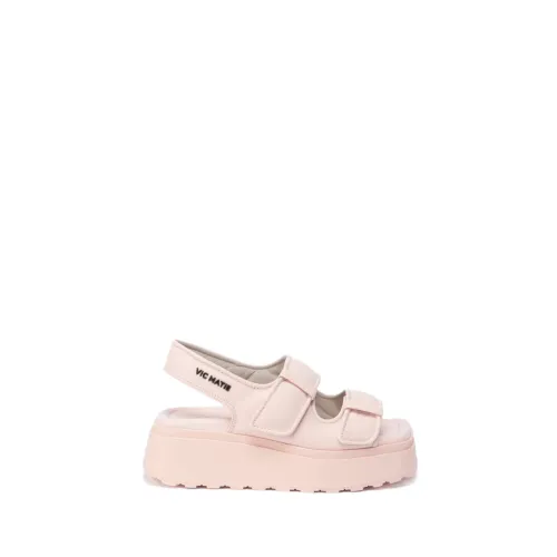 Vic Matié , Butter Platform Sandals ,Pink female, Sizes: