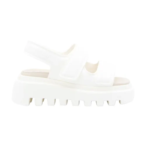 Vic Matié , Stylish Sandals with Full Sole Coverage ,White female, Sizes: