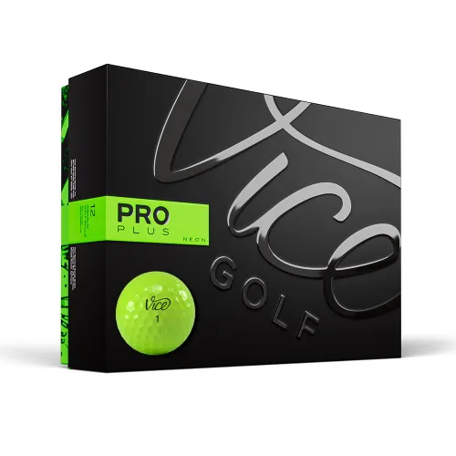 Vice Golf Pro Plus Lime Golf Balls