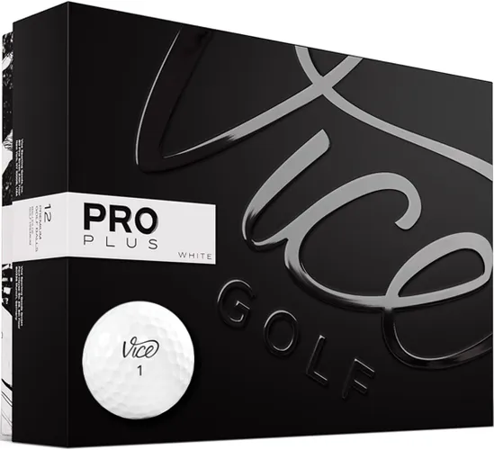 Vice Golf Pro Plus White Golf Balls