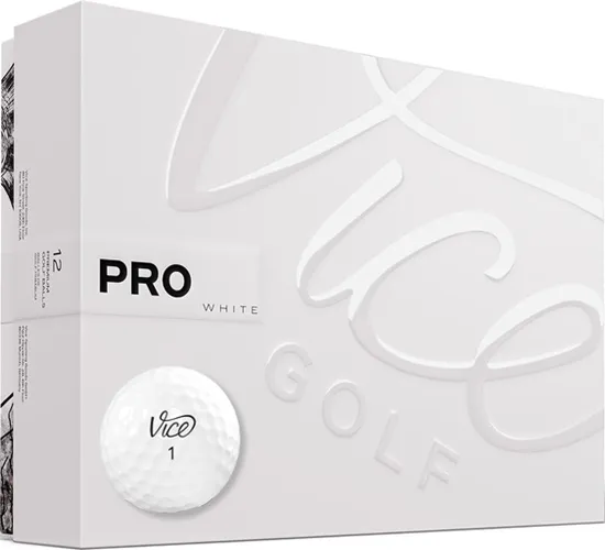 Vice Golf Pro White Golf Balls
