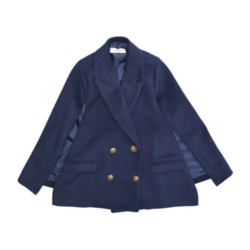 ViCOLO , Cape-style Coat ,Blue male, Sizes: