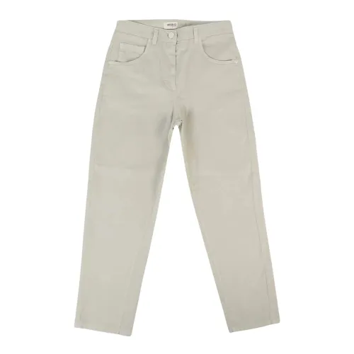 ViCOLO , Sand Trousers with Back Stitching ,Beige female, Sizes: