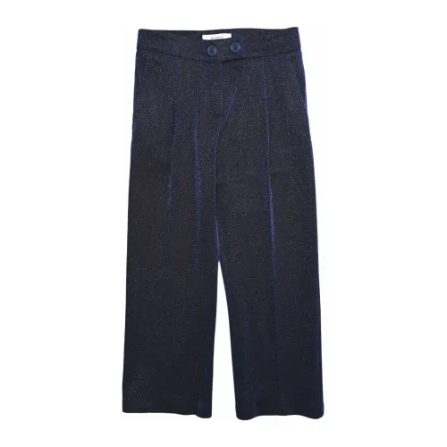 ViCOLO , Sequin Pants ,Blue female, Sizes: