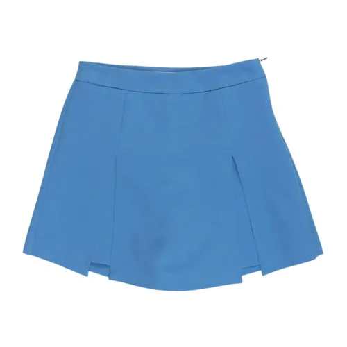 ViCOLO , Turquoise Skirt Shorts ,Blue female, Sizes: