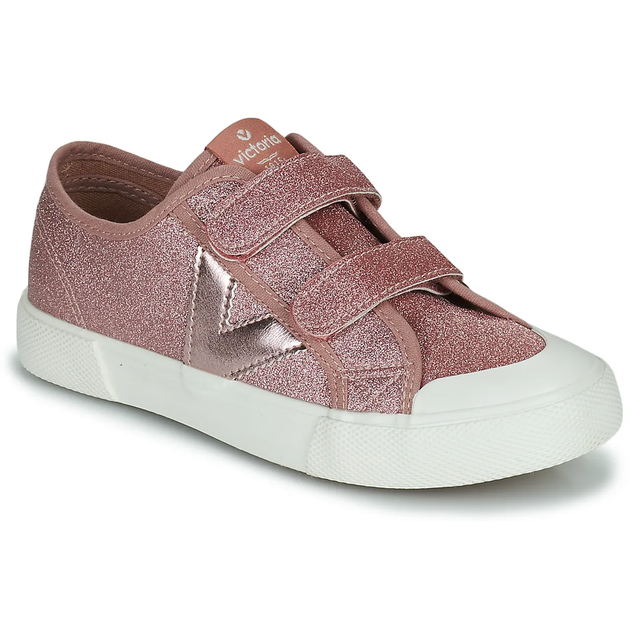 Victoria  1065173NUDE=1066173NUDE  girls's Children's Shoes (Trainers) in Pink