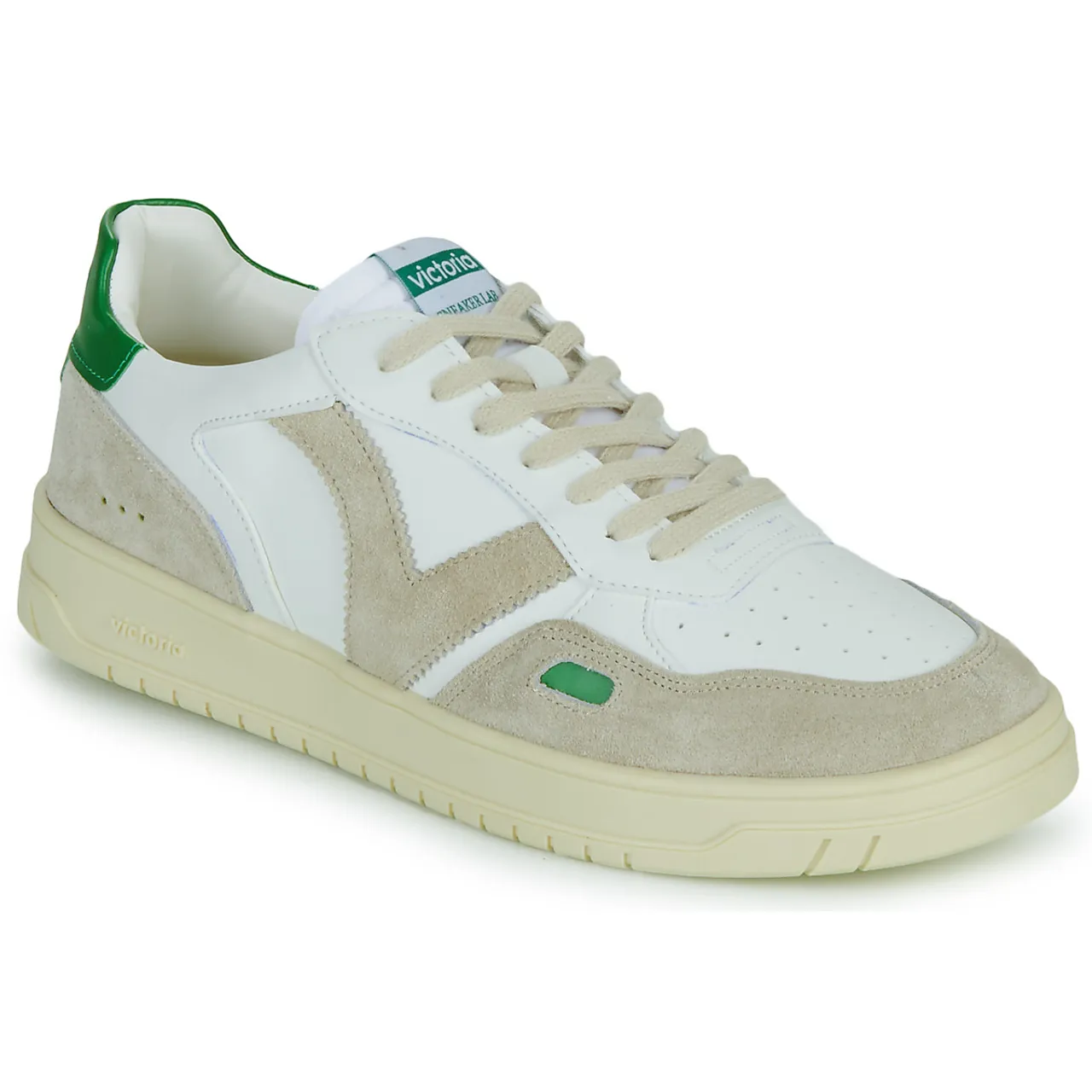 Victoria  1257104VERDE  men's Shoes (Trainers) in White