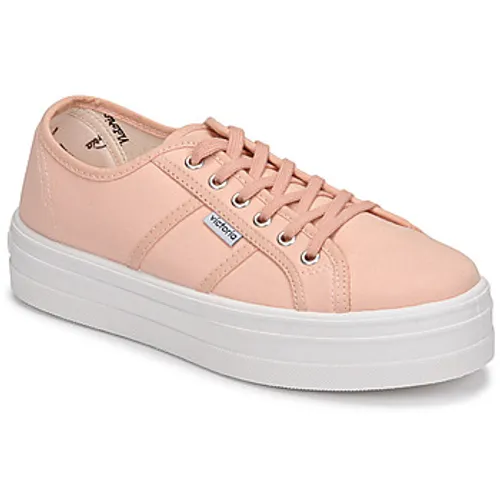 Victoria  BARCELONA LONA  women's Shoes (Trainers) in Pink