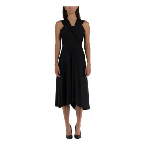 Victoria Beckham , Midi Dress ,Black female, Sizes: