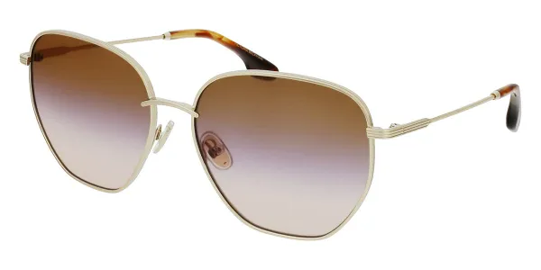 Victoria Beckham VB219S 729 Women's Sunglasses Gold Size 60