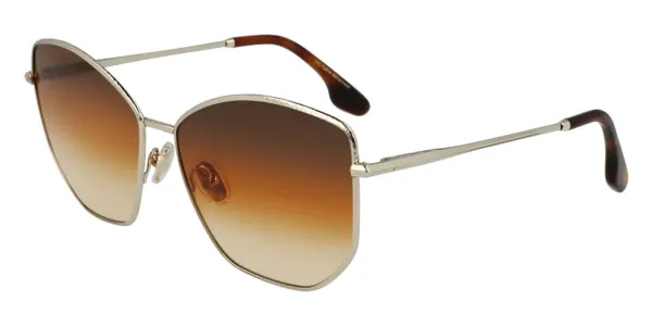 Victoria Beckham VB225S 702 Men's Sunglasses Gold Size 59