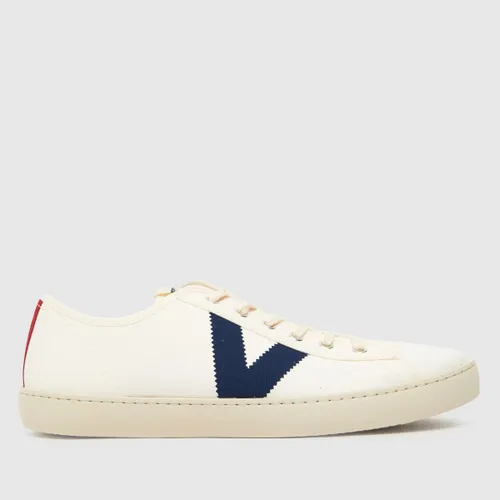 Victoria Berlin Trainers in White & Navy