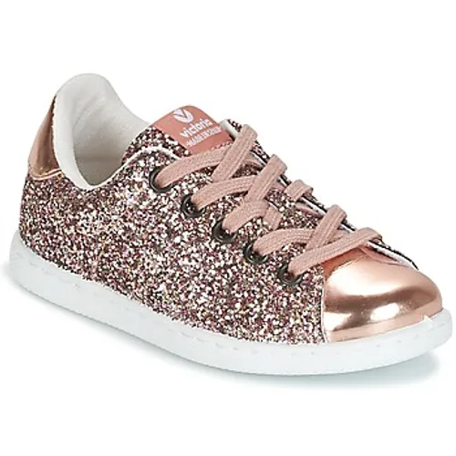 Victoria  DEPORTIVO GLITTER KID  girls's Children's Shoes (Trainers) in Pink