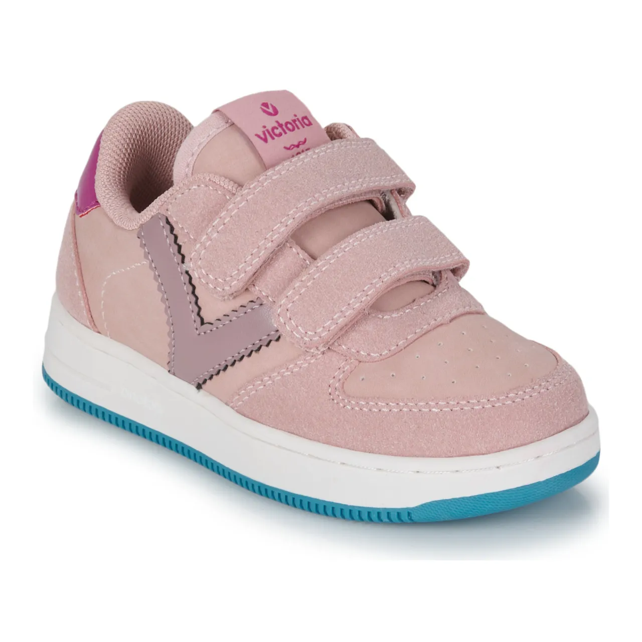 Victoria  -  girls's Children's Shoes (Trainers) in Pink