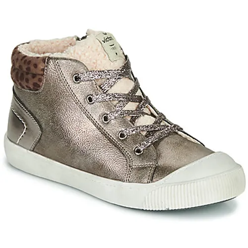 Victoria  HUELLAS METAL  girls's Children's Shoes (Trainers) in Silver