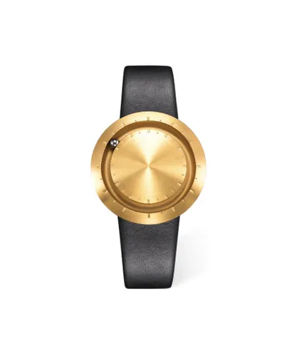 Victoria Hyde London Lavaro Time Touch Series Quartz Unisex Watch Black Strap 853560 - Gold Leather - One Size