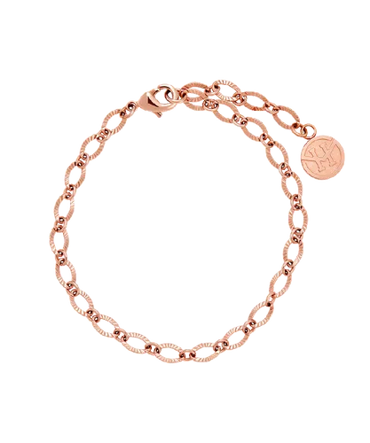 Victoria Hyde London Womens Bracelet Cornwall Rose Gold Stainless Steel - One Size