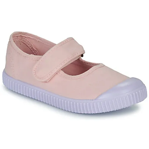 Victoria  MERCEDES TIRA LONA  girls's Children's Shoes (Trainers) in Pink