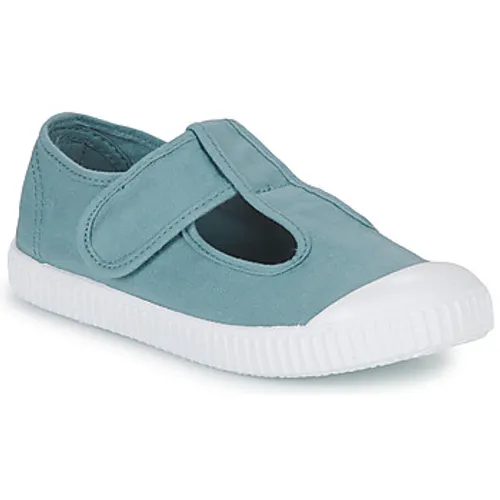 Victoria  SANDALIA TIRA LONA TI  girls's Children's Shoes (Trainers) in Blue