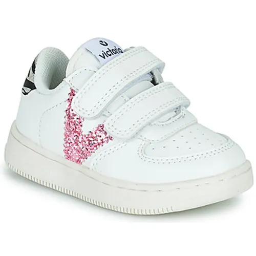 Victoria  TIEMPO EFECTO PIEL   FAN  girls's Children's Shoes (Trainers) in White