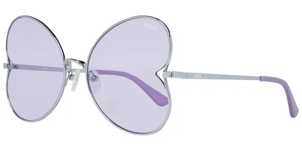 Victoria's Secret PK0012 16Z Women's Sunglasses Silver Size 59