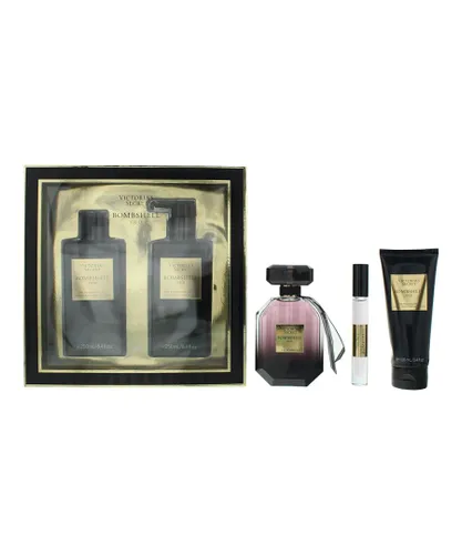 Victoria's Secret Womens Bombshell Oud Eau de Parfum 100ml Gift Set - One Size