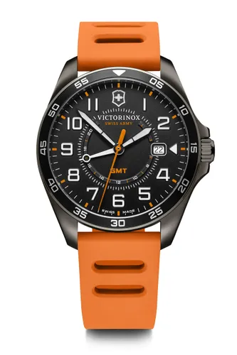 Victorinox FieldForce GMT Men's Orange Watch 241897