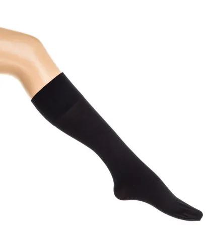 Vignoni Womens Pack-6 Mini opac stockings 50 D - Black - One