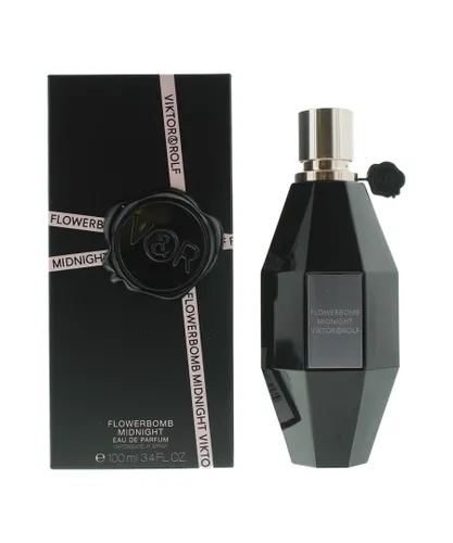 Viktor & Rolf Womens Flowerbomb Midnight Eau de Parfum 100ml Spray - Black - One Size