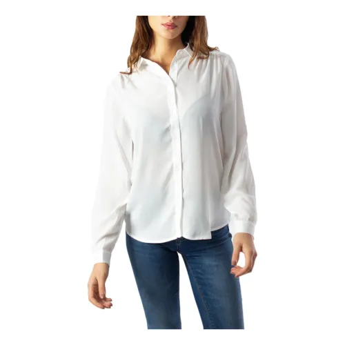 Vila , Womens White Shirt ,White female, Sizes: