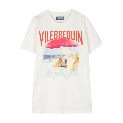 Vilebrequin , Off White Washed T-Shirt ,Multicolor male, Sizes:
