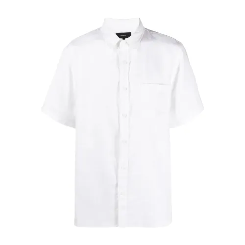 Vince , Linen shirts ,White male, Sizes: