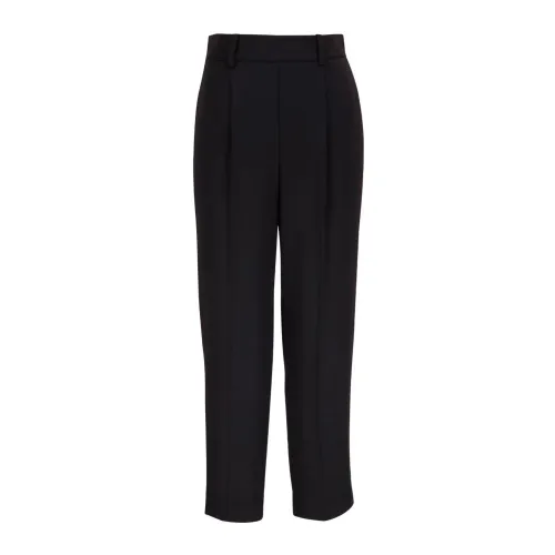 Vince , Tapered pull on pant ,Black female, Sizes: