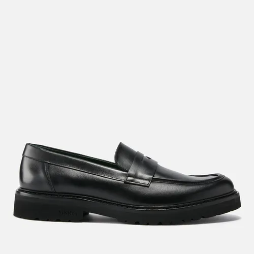 Vinny's Men's Richee Leather Penny Loafers - UK