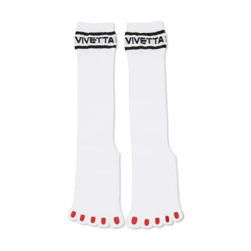 Vivetta , Piedi Socks ,White female, Sizes: ONE