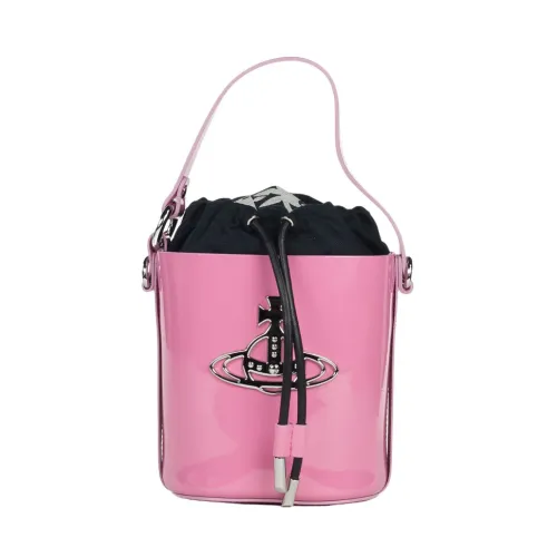 Vivienne Westwood , Daisy Bucket Bag ,Pink female, Sizes: ONE SIZE
