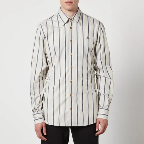 Vivienne Westwood Ghost Striped Cotton Shirt - IT 46/