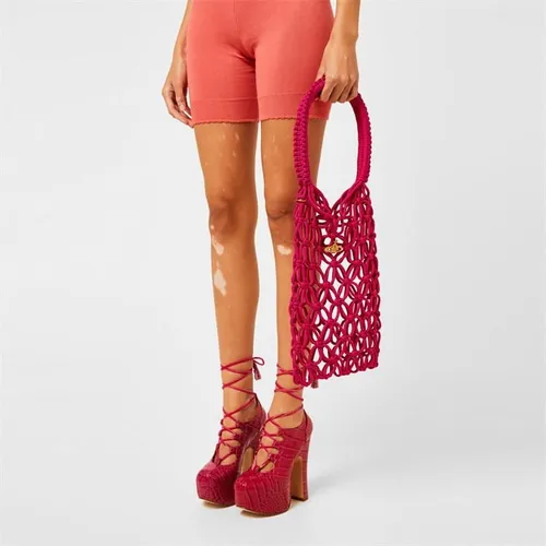 Vivienne Westwood Large Macrame Bag - Pink