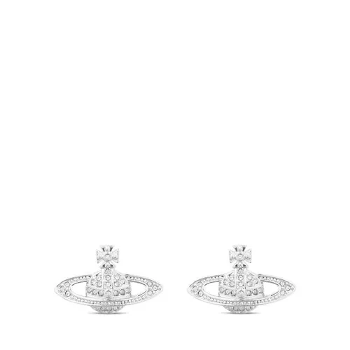 Vivienne Westwood Mini Bas Relief Earrings - Silver