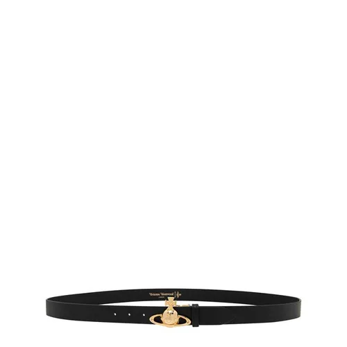 Vivienne Westwood Orb Logo Belt - Gold