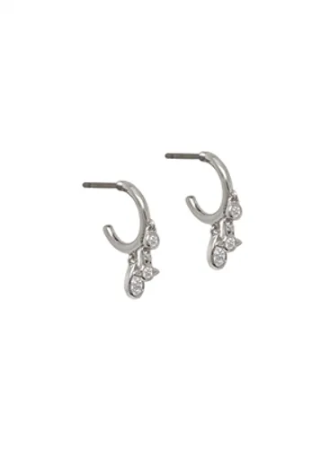 Vivienne Westwood Silver CA Gale Hoop Earrings - Silver
