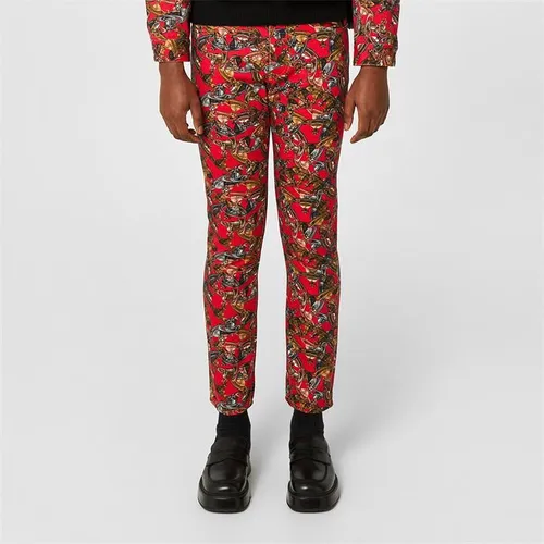 Vivienne Westwood Tapered Trousers - Red