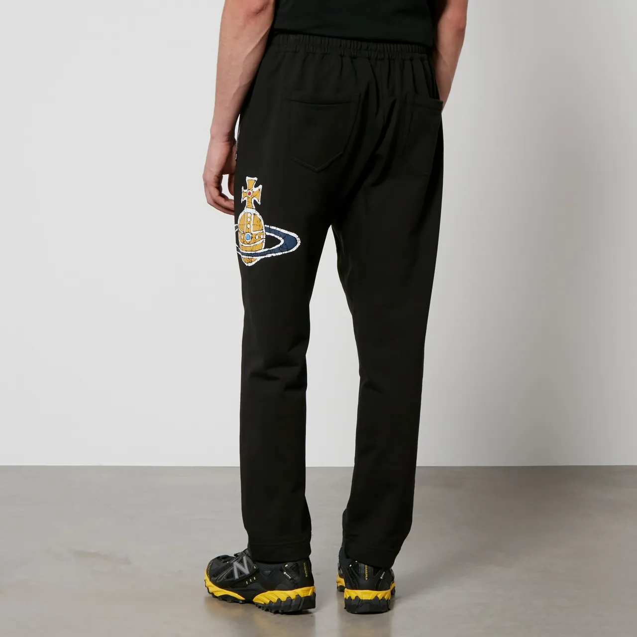 Vivienne Westwood Time Machine Football Cotton-Jersey Trousers