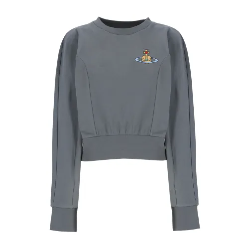 Vivienne Westwood , Vivienne Westwood Sweaters Grey ,Gray female, Sizes: