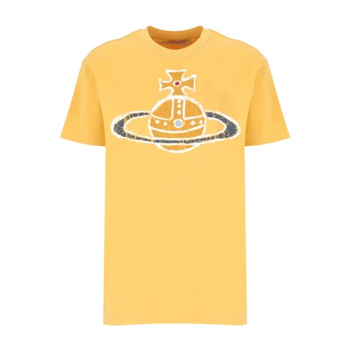 Vivienne Westwood , Vivienne Westwood T-shirts and Polos Yellow ,Yellow female, Sizes:
