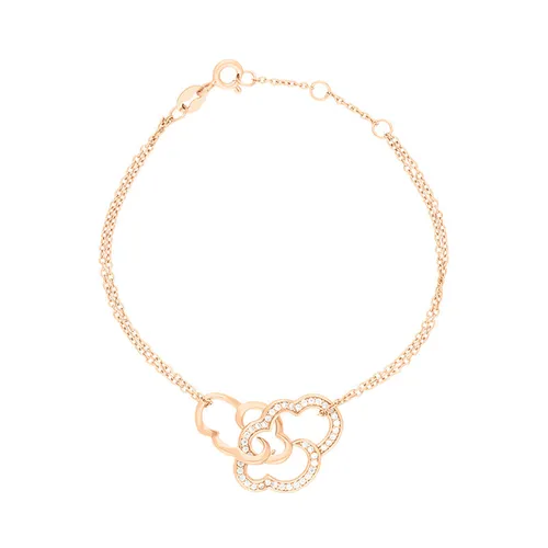 Vixi Jewellery Daydream Rose Gold Pink Cloud Bracelet D - Silver