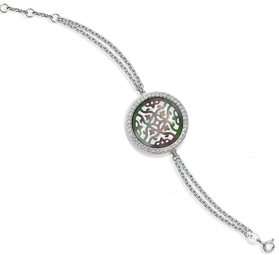 Vixi Jewellery Oriental Bracelet D - Silver