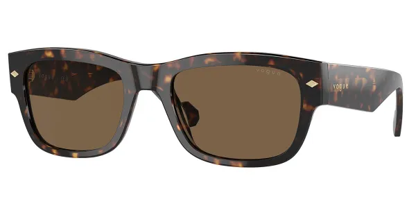 Vogue Eyewear VO5530S W65673 Men's Sunglasses Tortoiseshell Size 55