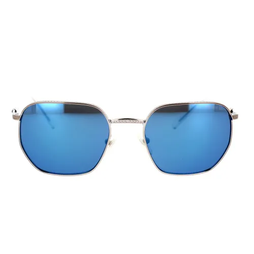 Vogue , Irregular Metal Sunglasses ,Blue female, Sizes: